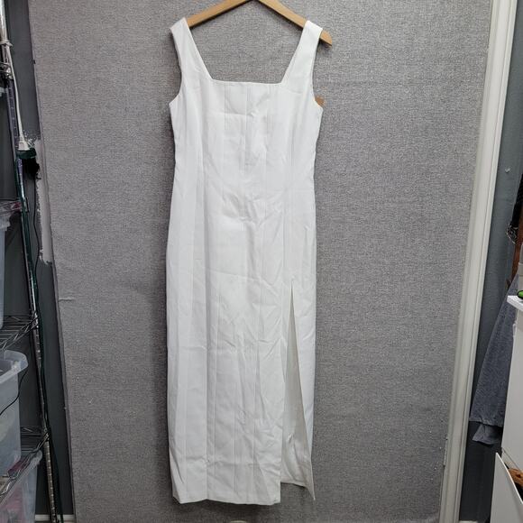 O.P.T. MELONIA MAXI DRESS, WHITE SIZE 8, NWT - Picture 2 of 12